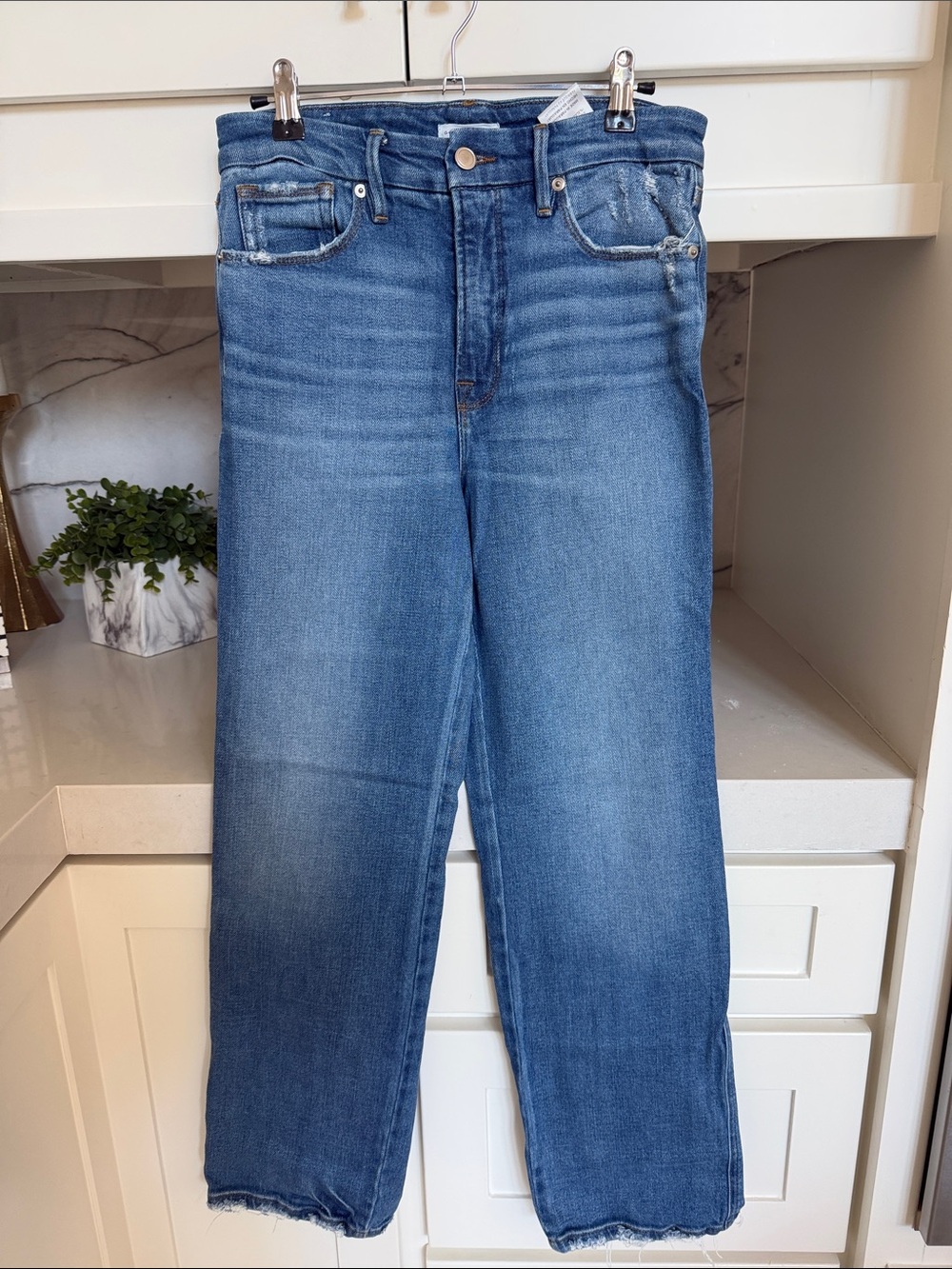 Good American Good Curve Straight size 4